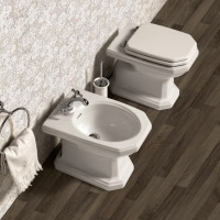 Provence 700 Bleu Provence унитаз (и биде) напольный приставной в стиле ардеко белый, черный или цветной