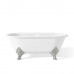 Jasmine Bleu Provence ванна ретро чугунная 1780х800 на лапах, свободностоящая