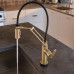Litze необычный смеситель для кухни с подвижными сегментами с гибким душем