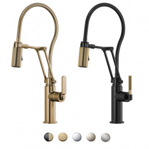 Litze смеситель для кухни с подвижными сегментами с гибким душем