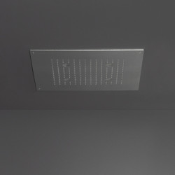 CEA Design встраиваемый поотолочный душ из нержавеющей стали квадрат 40х50 см LED подсветка