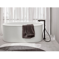 Cibele Cielo ванна отдельно стоящая 160x86x61 из минерального литья, белая матовая или цветная