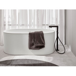 Cibele Cielo ванна отдельно стоящая 160x86x61 из минерального литья, белая матовая или цветная