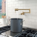 Delta Pot Filler кран для налива холодной воды над плитой в современном стиле хром, золото, бронза
