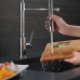 Trinsic Pro полупрофессиональный смеситель для кухни с выдвижным душем хром, матовый хром