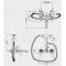 Jubilee Black Lever Devon Devon смесители для ванной в стиле ардеко, хром КОМПЛЕКТ В НАЛИЧИИ