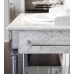 MADISON Devon Devon консоль классическая 105х57см из мрамора на ножках, хром, золото, никель