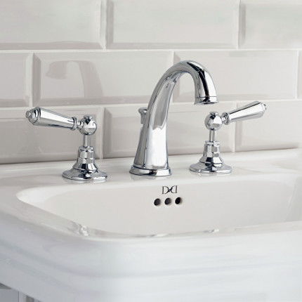 Signature Devon Devon ретро для раковины с 2-я ручками, на 1 отверстие