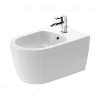 Me by Starck Duravit биде подвесное 570х370 мм, с 1 отв. под смеситель, с креплением, цвет белый