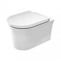 Duravit White Tulip Унитаз подвесной 370х540 мм безободковый, HygieneGlaze, цвет: белый 257609 В НАЛИЧИИ