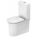 Duravit White Tulip Унитаз компакт 37x65 см безободковый (Германия) вихревой смыв, универсальный выпуск, керамика, белый В НАЛИЧИИ