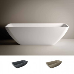 Quadra SDR Ceramiche ванна прямоугольная из минерального литья 170х77см