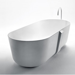 Quattro Zero Falper ванна овальная свободностоящая из минерального литья 170х75 см