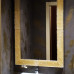 Murano Glass Mirror зеркало в раме из текстурированного стекла с золотом