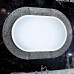 Murano Glass Mirror в раме из фактурного стекла