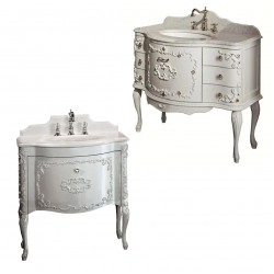 Murano GAIA ванная мебель в стиле барокко 82,5х51 и 106х60 см