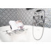 Jacqueline Gentry Home овальная ванна кварцевого камня 1530x825, свободностоящая, классика, белая матовая