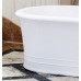 Manhattan Gentry Home ванна кварцевого камня 1800х900, свободностоящая, классика, белая матовая