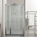 Gentry Home Athena 110 - 130см двери для душевой ниши классика с неподвижным сегментом