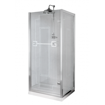 Gentry Home Athena душевое ограждение классика (ретро) 4-угольное 70x70 | 80х80 | 90х90 см