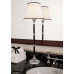 Starlight Gentry Home светильник (лампа) на столешницу классика для ванной, абажур конус, финиш хром
