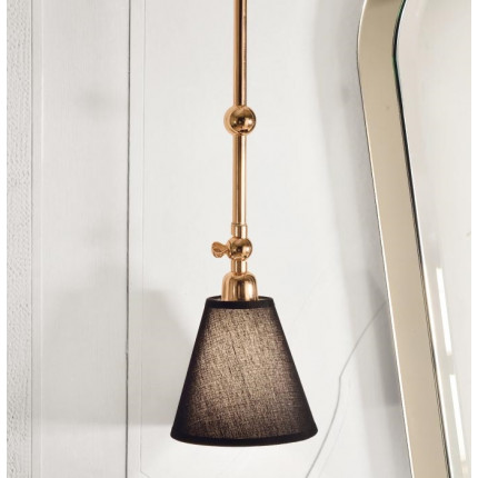Vogue-C Gentry Home светильник настенный подвесной классика для ванной, плафон конус, финиш хром, золото, никель, бронза, медь