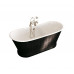 York Gentry Home ванна чугунная классика на лапах с внешней отделкой натуральной кожей 170х68