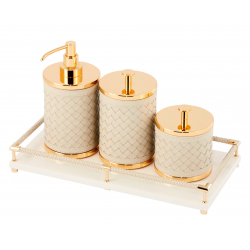 Alghero Giobagnara премиум аксессуары для ванной комнаты, натуральная кожа (серия)