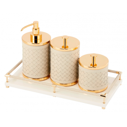 Alghero Giobagnara премиум аксессуары для ванной комнаты, натуральная кожа (серия)