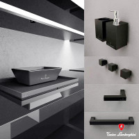 Tonino Lamborghini Glass Design аксессуары для ванной LOFT | Vision | Allure Essence