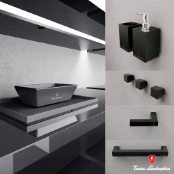 Tonino Lamborghini Glass Design аксессуары для ванной LOFT | Vision | Allure Essence