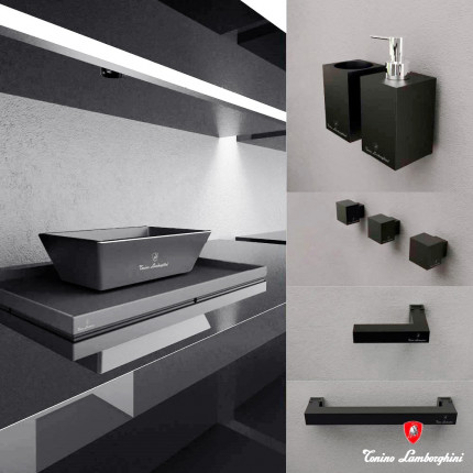 Tonino Lamborghini Glass Design аксессуары для ванной LOFT | Vision | Allure Essence
