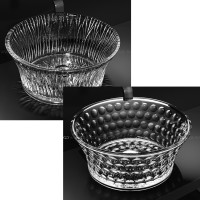 Vole Glass Design накладная хрустальная круглая раковина