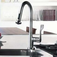 Hansgrohe Axor Citteriio Смеситель для кухни однорычажный с выдвижным душем
