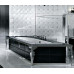 AVIGNONE Millidue Ванна свободностоящая 216х131х60 см с внешними панелями и столешницей из стекла, мрамора, натур камня