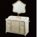 8432/PD Linea Rinascimento мебель для ванной в отделке Policromo (полихром) и декором Bianco Cristallino