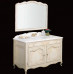 art. 8550/PD Linea Rinascimento Мебель для ванной из дерева, отделка Policromo (полихром) с декором Bianco Cristallino