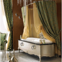 Gold LINEATRE ванна из акрила с внешними мебельными панелями 186х89 см