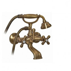 OLD ‘800 Bugnatese смеситель для ванны настенный/набортный классика, хром, золото, никель, бронза, медь