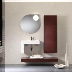 Pi Quadro 06 Комплект мебели для ванной комнаты 126 x 51 x 200h BMT