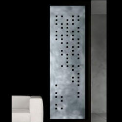 Braille Hotech декоративный радиатор отопления, тонкий, 8мм, (форма прорезей любая на заказ)