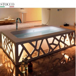 STOCCO ORIGAMI ванна с декоративными внешними панелями