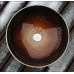 Vela Ammonitum деревянная раковина круглая, накладная на столешницу (размер на заказ)