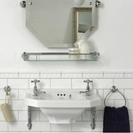 Traditional Bathrooms Раковина керамическая для установки на консоль английская классика
