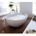 VOV Mastella ванна отдельностоящая в форме капли 170х120 см, белая или черная матовая