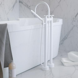 Tara DornBracht смеситель для ванны напольный хром, белый, черный