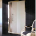 MAJESTIC Devon Devon дверь раздвижная для душевой ниши 110, 120 или 130 см ширина, хром, светлое золото. Высота 185