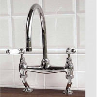 Heritage Devon Devon Смеситель для кухни на столешницу (или на стену) на 2 отверстия, классика