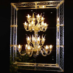 0394 Venetian Style Fratelli Tosi зеркало - бра из венецианского стекла, зеркала