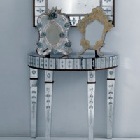 Fratelli Tosi 1061 Reproduction of antique mirrors консоль с декором из античного зеркала